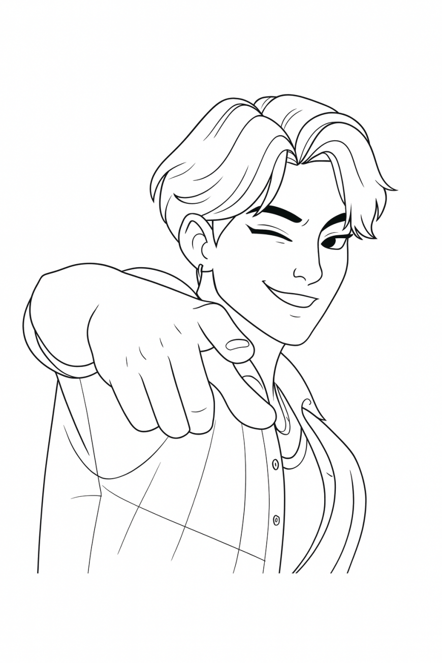 KPop Demon Hunters Coloring Pages Free Download Print Blog
