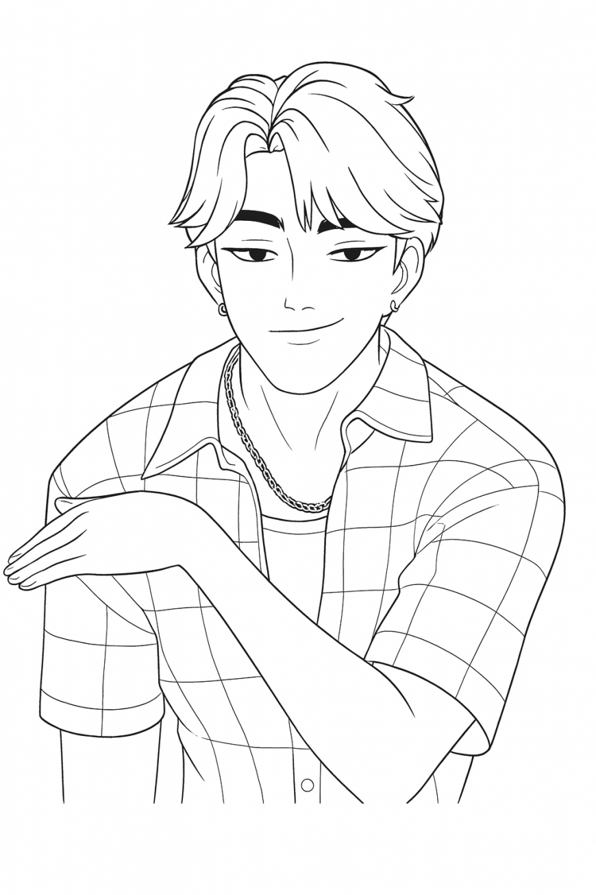 Jinu Coloring Page